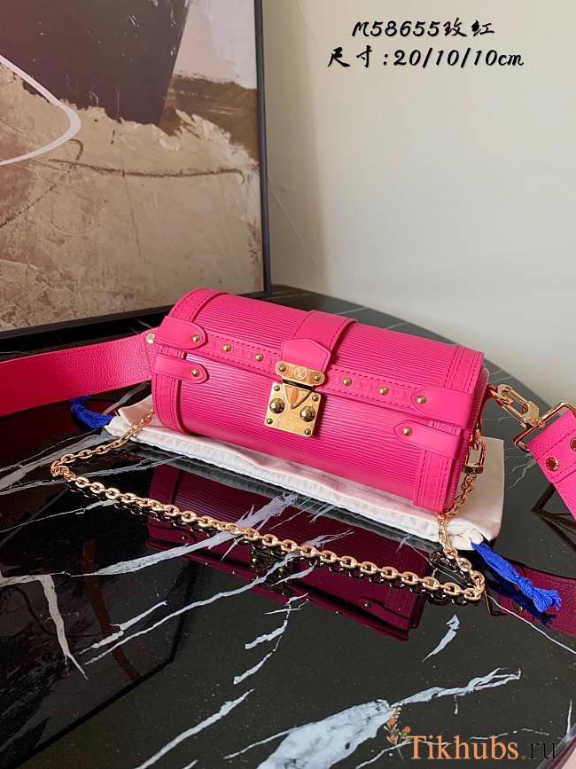 Louis Vuitton Papillon Trunk Bag Pink M58655 Size 20 x 10 x 10 cm - 1