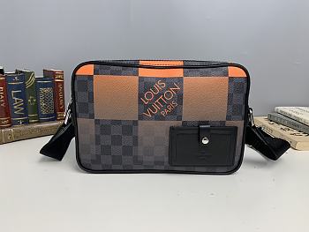 LV Messenger Bag Orange N40421 Size 26 x 17 x 5 cm