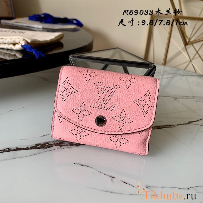 LV Iris XS Wallet Magnolia Powder M69033 Size 9.8 x 7.8 x 1 cm - 1