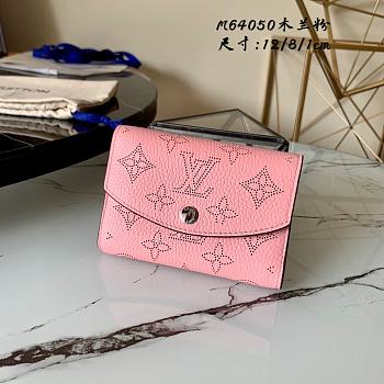 LV Louis Vuitton Anae Coin Purse Gradient Pink M64050 Size 12 x 8 x 1 cm