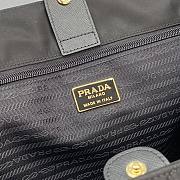 Prada Medieval Parachute Bag Black 6501 Size 43 x 16 x 34 cm - 6