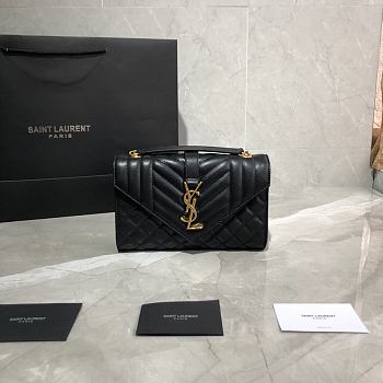 YSL Small Envelope Bag 528286 Size 21 × 13 × 6 cm