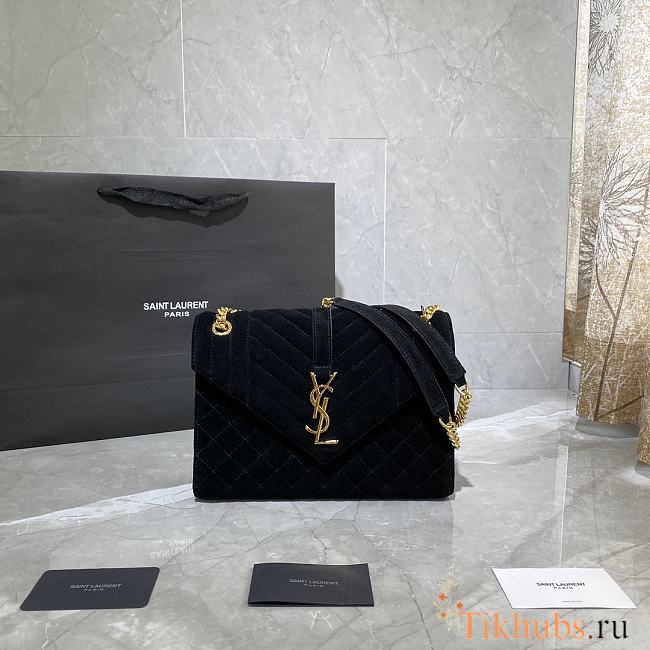 YSL Medium Envelope Bag Frosted 487206 Size 24 × 17.5 × 6 cm - 1