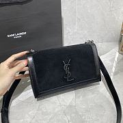 YSL Cowhide Chain Bag Black 532756 Size 24 × 14 × 8 cm - 4