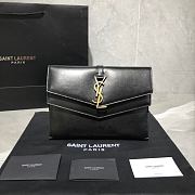 YSL SULPICE's Clutch Black 553566 Size 23 x 17 x 5 cm - 1