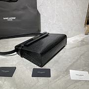 YSL Manhattan Black 579271 Size 29 x 20.5 x 7 cm - 6