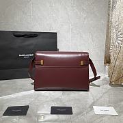 YSL Manhattan Red 579271 Size 29 x 20.5 x 7 cm - 3