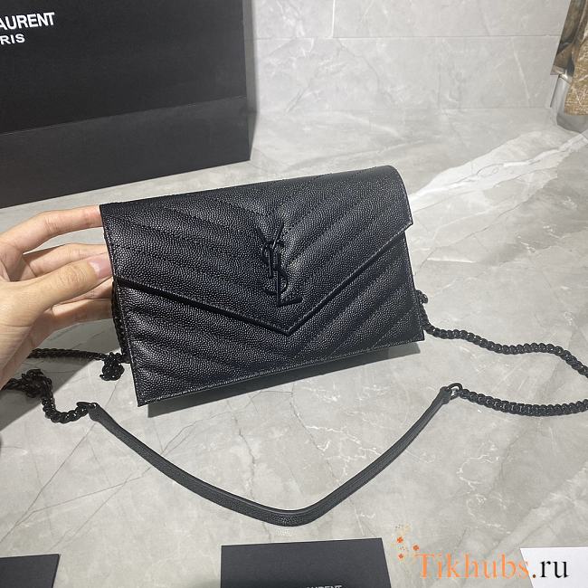 YSL Small Woc Envelope Bag 393953 Size 19 x 11.5 x 4 cm - 1