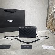 YSL Small Woc Envelope Bag 393953 Size 19 x 11.5 x 4 cm - 6