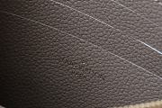 LV Double Zip Pochette Monogram Embossing Brown M69203 Size 20 x 12.5 x 3 cm - 4