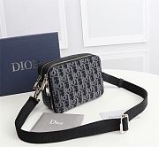 Dior Men's OBLIQUE Pattern Clutch 2OBBC119YSE Size 17 x 12.5 x 6 cm - 5