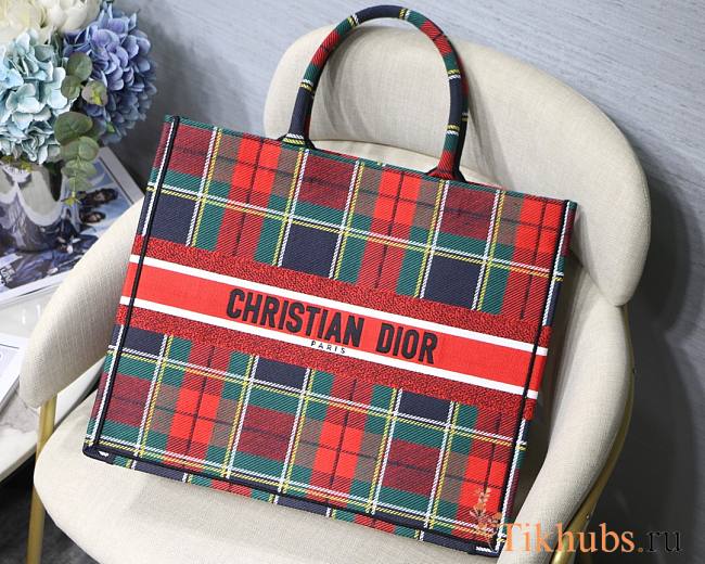 Dior Book Tote Color Series British Style List Size 41.5 x 32 x 5 cm - 1