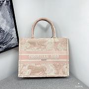 Dior Book Tote Color Series Pink Small Size 36 cm - 1