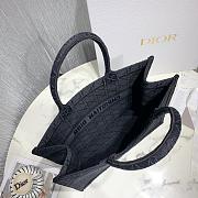 Dior Colorful Jacquard Canvas Handbags Black M1286 Size 41.5 x 32 x 5 - 2