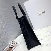 Dior Colorful Jacquard Canvas Handbags Black M1286 Size 41.5 x 32 x 5 - 3