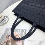 Dior Colorful Jacquard Canvas Handbags Black M1286 Size 41.5 x 32 x 5 - 5