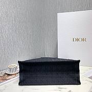 Dior Colorful Jacquard Canvas Handbags Black M1286 Size 41.5 x 32 x 5 - 6
