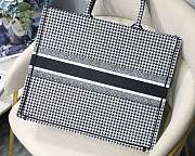 Dior Tote Book Houndstooth Grid Size 41.5 x 32 x 5 cm - 2