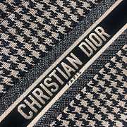 Dior Tote Book Houndstooth Grid Size 42 cm - 3