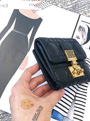 Dior Coin Purse Black Size 11.5 cm - 3