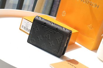 LV Cléa Wallet Monogram Empreinte Leather Black M80152 Size 12 x 9 x 3.5 cm