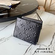 LV Monogram Wallet Black M80520 Size 11 x 8.5 x 2 cm - 1