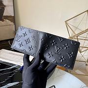 LV Monogram Wallet Black M80520 Size 11 x 8.5 x 2 cm - 2