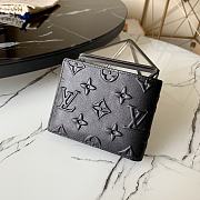 LV Monogram Wallet Black M80520 Size 11 x 8.5 x 2 cm - 3