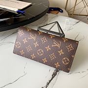 Louis Vuitton Brazza Wallet LV M80523 Size 10 x 19 x 2 cm - 6