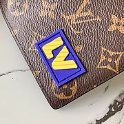 Louis Vuitton Brazza Wallet LV M80523 Size 10 x 19 x 2 cm - 2