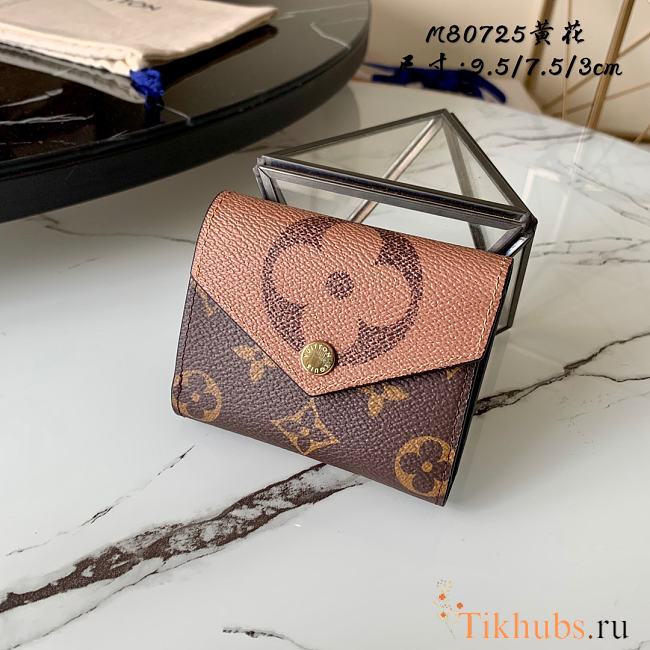 Louis Vuitton Monogram Zoe Wallet M80725 Size 9.5 x 7.5 x 3 cm  - 1