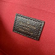 Louis Vuitton Felicie Pochette Black M80482 Size 21 x 12 x 3 cm - 5