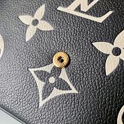 Louis Vuitton Felicie Pochette Black M80482 Size 21 x 12 x 3 cm - 6