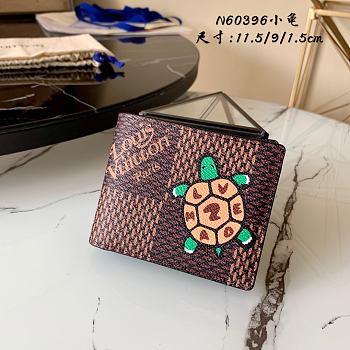 Louis Vuitton Nigo Multiple Wallet N60396 Size 11.5 x 9.0 x 1.5 cm