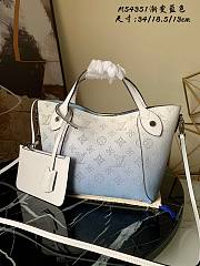 Louis Vuitton Hina PM Bag Mahina Leather Gradient Blue M54351 Size 34 x 13 x 18.5 cm  - 1