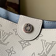 Louis Vuitton Hina PM Bag Mahina Leather Gradient Blue M54351 Size 34 x 13 x 18.5 cm  - 4