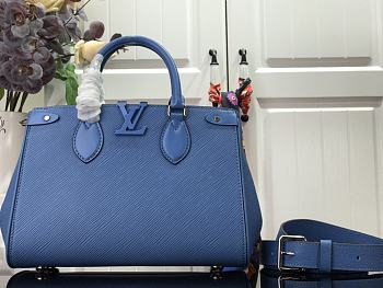 Louis Vuitton Grenelle Tote PM Blue 57680 Size 27 x 19 x 11.5 cm