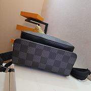 LV Campus Backpack Damier Graphite Canvas in Black N50009 Size 30 x 39 x 13 cm - 2