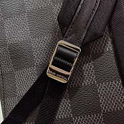 LV Campus Backpack Damier Graphite Canvas in Black N50009 Size 30 x 39 x 13 cm - 6