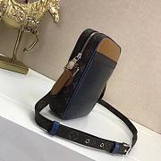 Details Louis Vuitton Crossbody Bag Danube Slim M51459 Size 16 x 21 x 4.5 cm - 6