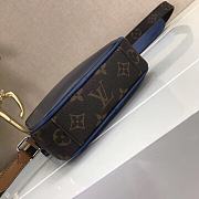 Details Louis Vuitton Crossbody Bag Danube Slim M51459 Size 16 x 21 x 4.5 cm - 5