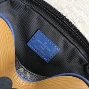 Details Louis Vuitton Crossbody Bag Danube Slim M51459 Size 16 x 21 x 4.5 cm - 2
