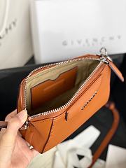 Givenchy Mini Antigona Leather Bag Light Brown 9981-4 Size 18 x 13 x 7 cm - 5