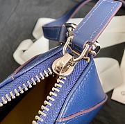Givenchy Mini Antigona Leather Bag Blue 9981-4 Size 18 x 13 x 7 cm - 5