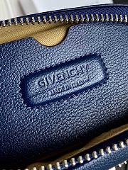 Givenchy Mini Antigona Leather Bag Blue 9981-4 Size 18 x 13 x 7 cm - 2
