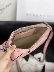 Givenchy Mini Antigona Leather Bag Pink 9981-4 Size 18 x 13 x 7 cm - 3