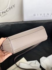 Givenchy Mini Antigona Leather Bag Beige 9981-4 Size 18 x 13 x 7 cm - 3