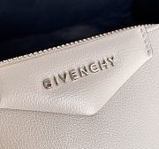 Givenchy Mini Antigona Leather Bag White 9981-4 Size 18 x 13 x 7 cm - 6