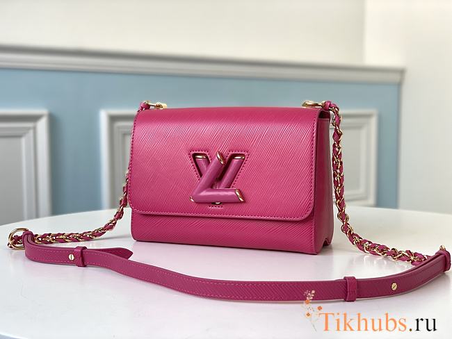 Louis Vuitton Epi Leather Twist MM Pink M50282 Size 23 x 17 x 9.5 cm - 1