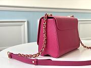 Louis Vuitton Epi Leather Twist MM Pink M50282 Size 23 x 17 x 9.5 cm - 5